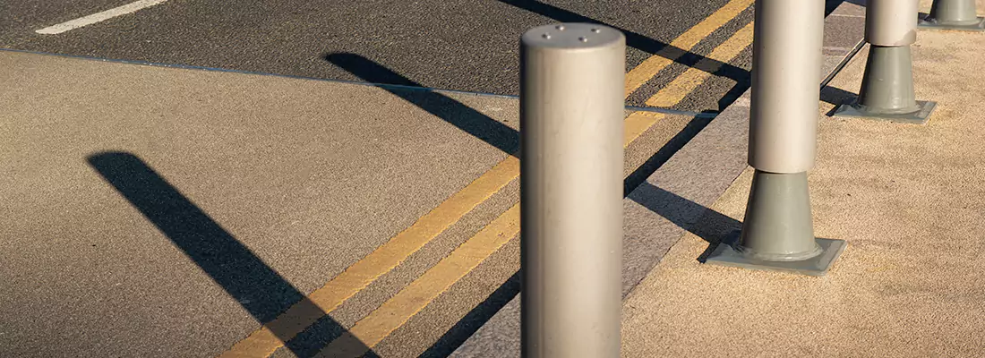 Custom Retractable Barrier Column Installations in Three Lakes, FL