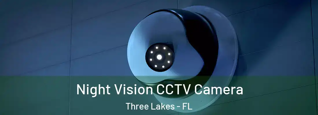 Night Vision CCTV Camera Three Lakes - FL
