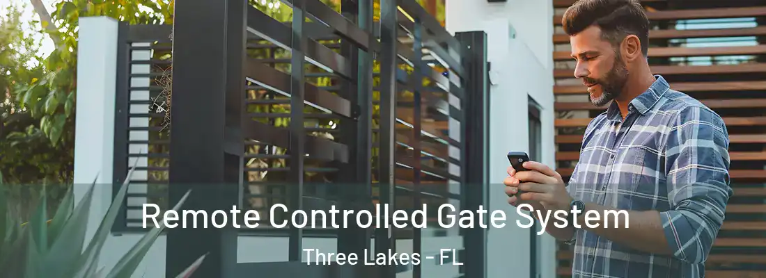 Remote Controlled Gate System Three Lakes - FL